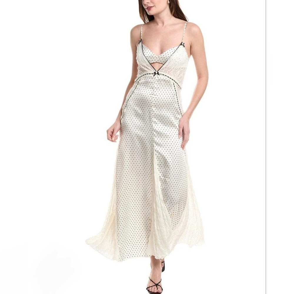 NWT INTIMATELY FREE PEOPLE XL Cream Lace Lingerie Cupid Dress